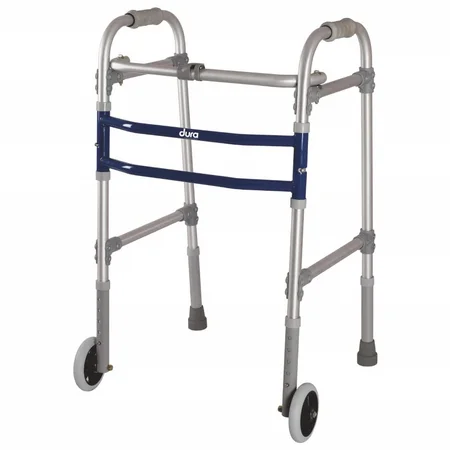Vissco Walker With Wheel Dura Max, 1 Count