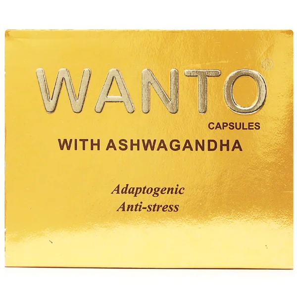 Wanto with Ashwagandha, 10 Capsules