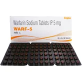 Warf-5 Tablet 30's, Pack of 30 TABLETS