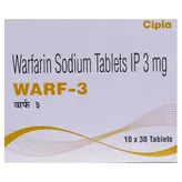 Warf-3 Tablet 30's, Pack of 30 TABLETS