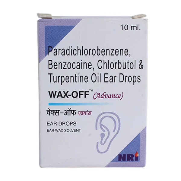 Wax-Off (Advance) Ear Drops 10ml, Pack of 1