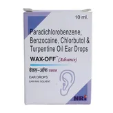 Wax-Off (Advance) Ear Drops 10ml, Pack of 1 Drops
