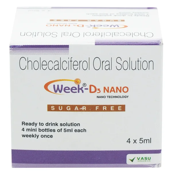 Week-D3 60K Sugar Free Oral Solution 5 ml