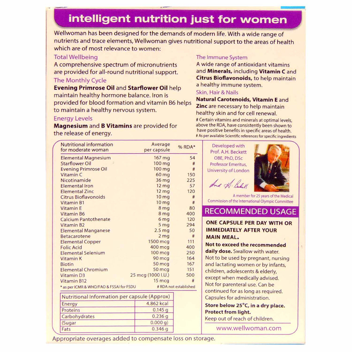 Wellwomen Capsule 15's, Pack of 15 Wellwomen Capsule 15's, Pack of 15