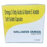 Wellness Omega Capsule 10's, Pack of 10 CapsuleS