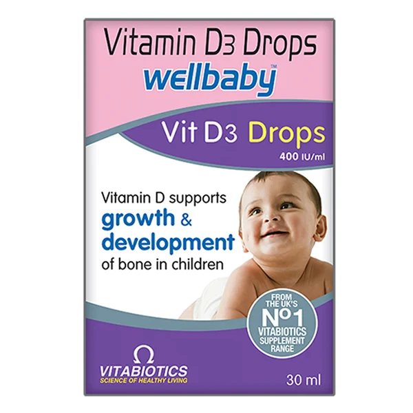 Wellbaby 400IU Drops 30 ml