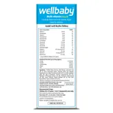 Wellbaby Multivitamin Orange Flavour Liquid, 200 ml, Pack of 1