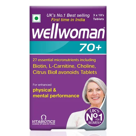 Wellwoman 70+ Tablet 10's