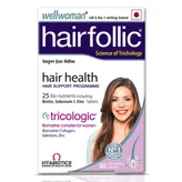 Wellwoman Hairfollic Hair Supplement, 30 Tablets, Pack of 1