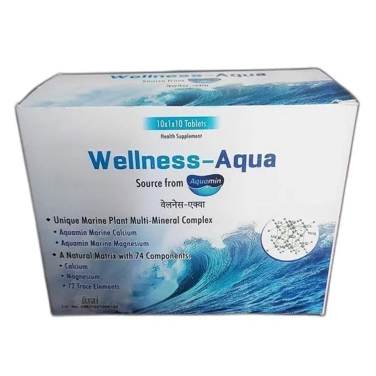 Wellness-Aqua Tablet 10's, Pack of 10 Wellness-Aqua Tablet 10's, Pack of 10