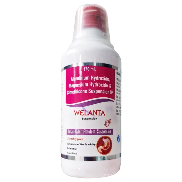 Welanta Sugar Free Oral Suspension 170 ml, Pack of 1