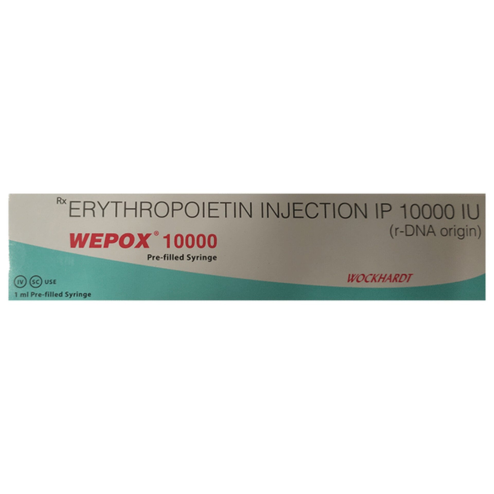 WEPOX 10000IU PF INJECTION, Pack of 1 Injection WEPOX 10000IU PF INJECTION, Pack of 1 Injection