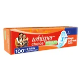 Whisper Choice Sanitary Pads Regular, 7 Count, Pack of 1