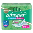 Whisper Ultra Wings Sanitary Pads XL+, 7 Count
