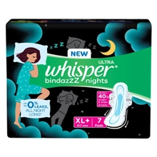 Buy Whisper bindazzzz night period panties 6 +6 whisper bindazzzz nights  xxl pad Pack of 2 Online at Low Prices in India 