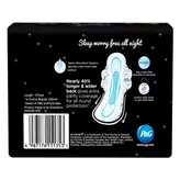 Whisper Bindazzz Ultra Nights Sanitary Pads XL+, 7 Count, Pack of 1
