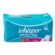 Whisper Max Fit Wings Sanitary Pads Large, 15 Count