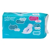 Whisper Max Fit Wings Sanitary Pads Large, 15 Count, Pack of 1
