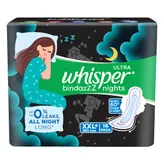 Whisper Bindazzz Nights Sanitary Pads XXL+, 16 Count, Pack of 1