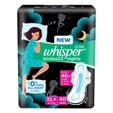 Whisper Ultra Bindazzz Nights Sanitary Pads XL+, 40 Count