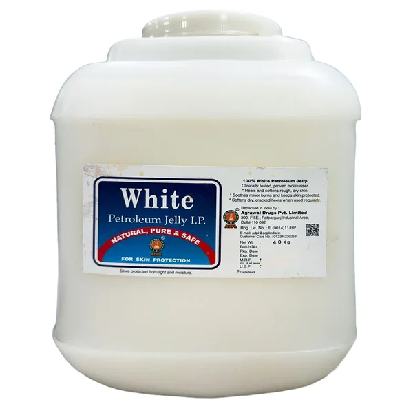 Agrawal White Petroleum Jelly, 4 kg