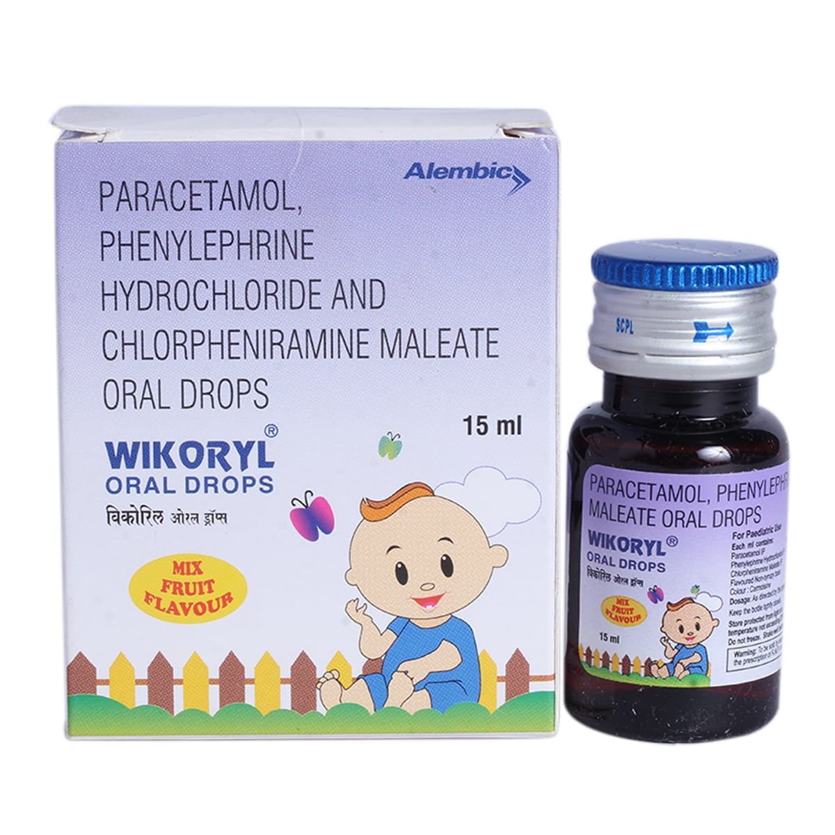 Wikoryl Oral Drops 15 ml Price, Uses, Side Effects, Composition