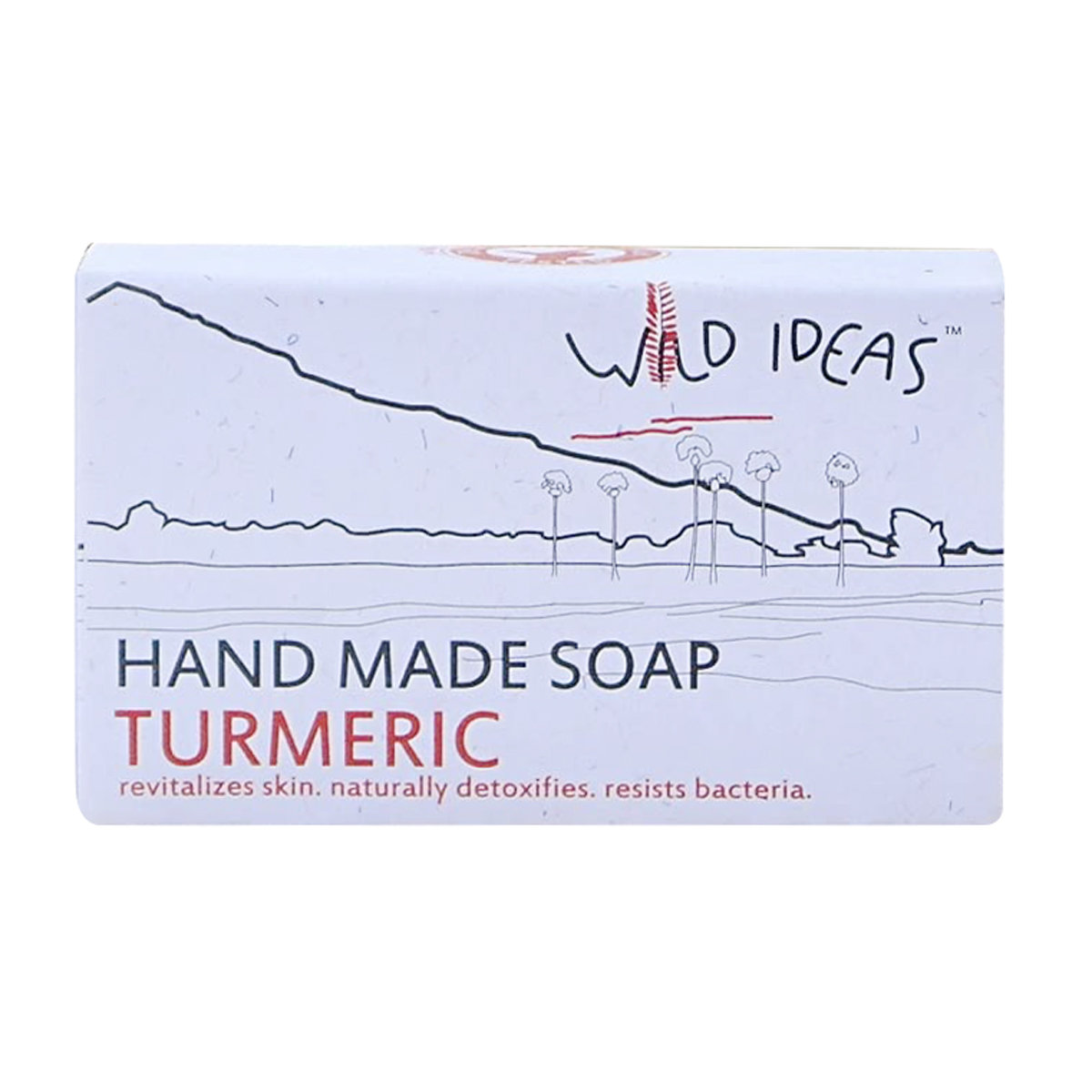 Wild Ideas Turmeric Hand Made Soap 100 gm | Helps To Detoxify & Revitalise Skin| Resists Bacteria, Pack of 1 Wild Ideas Turmeric Hand Made Soap 100 gm | Helps To Detoxify & Revitalise Skin| Resists Bacteria, Pack of 1