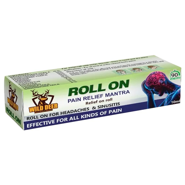 Wild Deer Pain Relief Roll-On, 10 ml, Pack of 1
