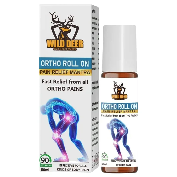 Wild Deer Ortho Pai Relief Roll-On, 50 ml