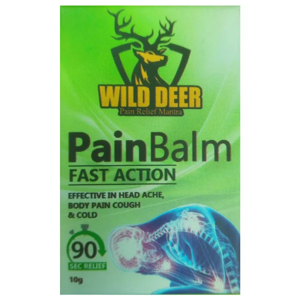 Wild Deer Fast Action Pain Relief Balm, 10 gm