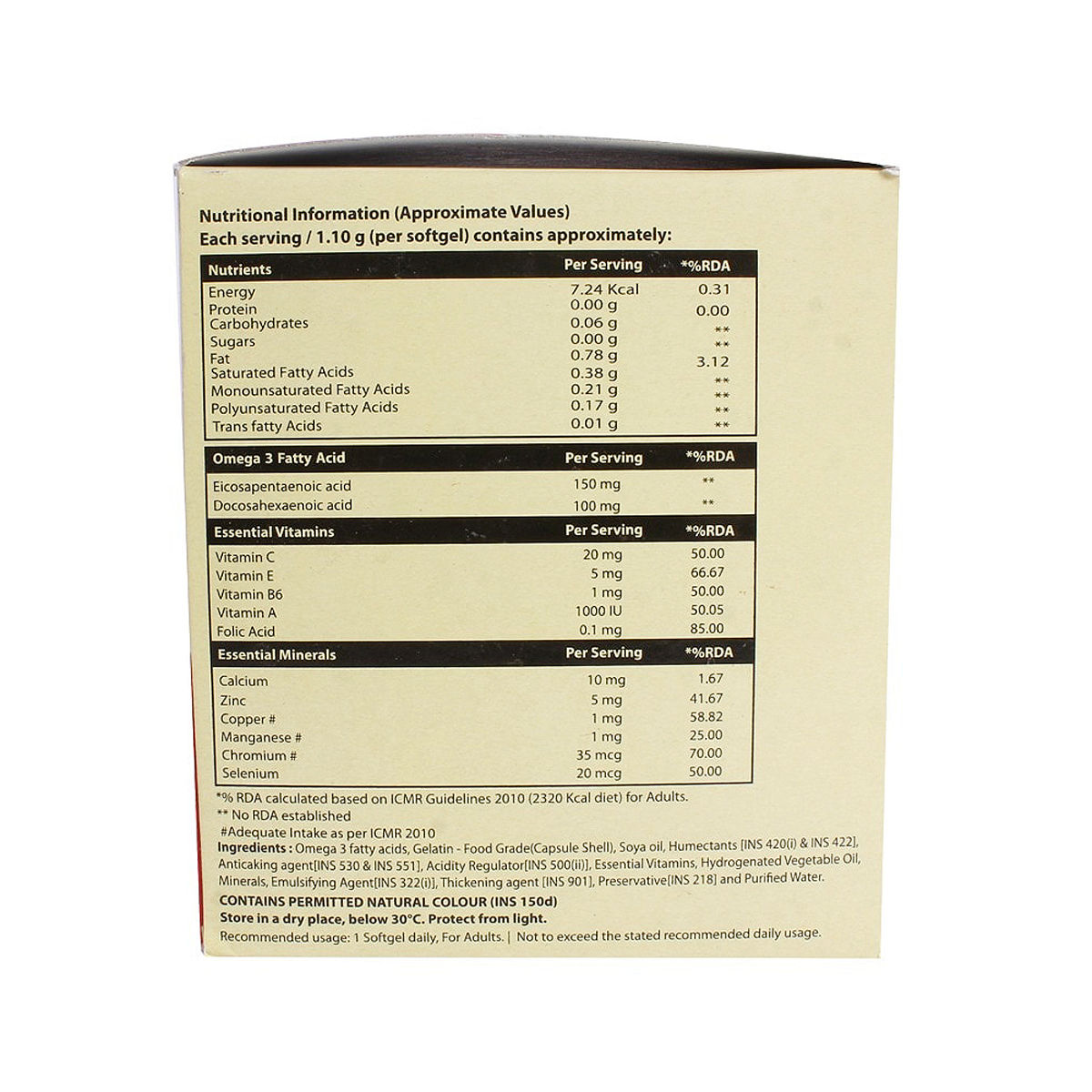 Winofit Capsule 15's Price, Uses, Side Effects, Composition Apollo