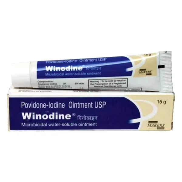 Winodine 5% Ointment 15 gm