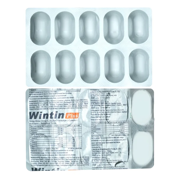 Wintin Plus Tablet 10's, Pack of 10 TABLETS