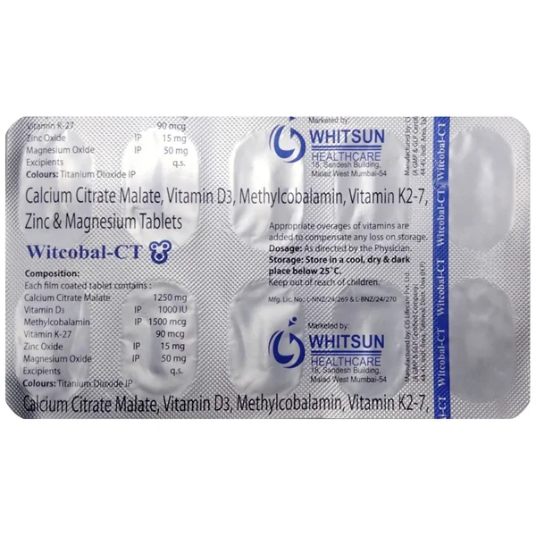 Witcobal-CT Tablet 10's