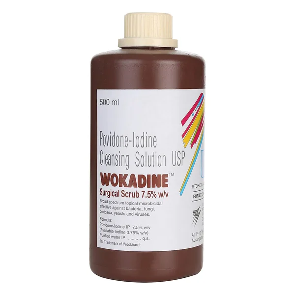 Wokadine 7.5% Scrub 500 ml