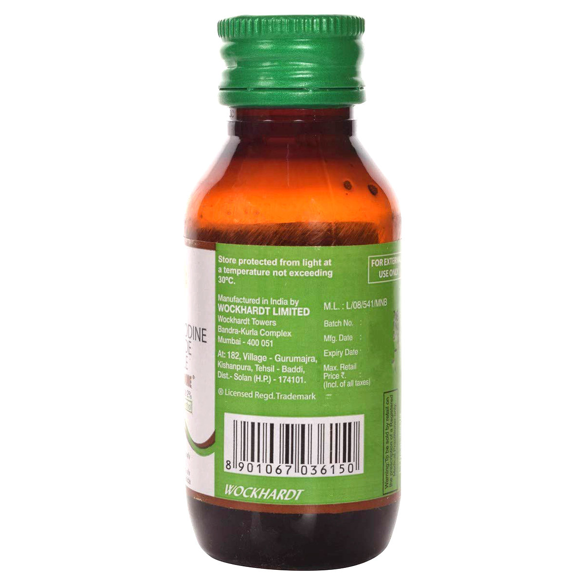 Wokadine Solution 50 ml, Pack of 1 Solution Wokadine Solution 50 ml, Pack of 1 Solution