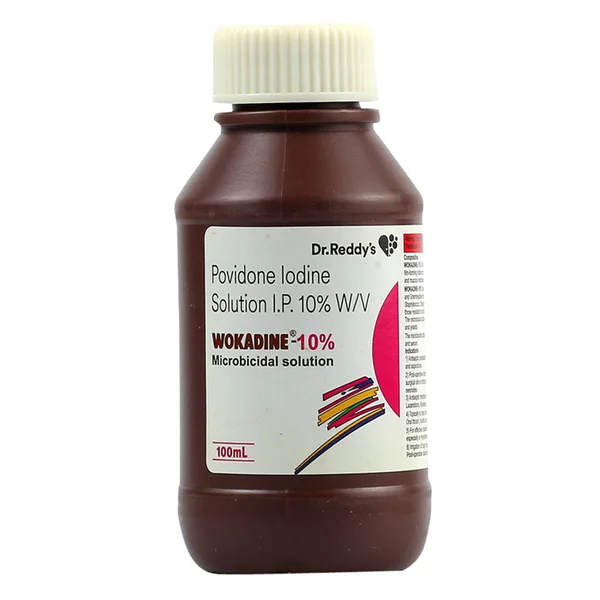WOKADINE 10% SOLUTION 100ML