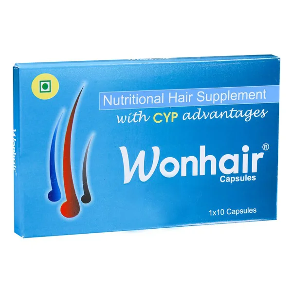 Wonhair Capsule 10's, Pack of 10 CAPSULES
