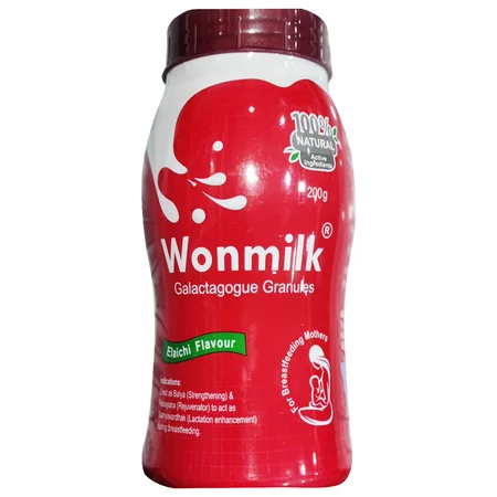 Wonder Wonmilk Elaichi Flavor Granules, 200 gm