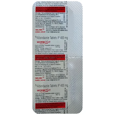 Worm-X-IT Chewable Tablet 1's