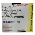 Wosulin R 100IU/ml Injection 3ml