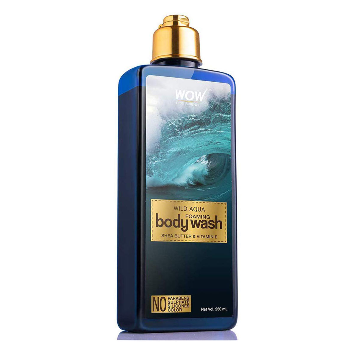 Buy Wow Skin Science Wild Aqua Foaming Body Wash, 250 ml Online