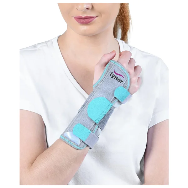 Tynor Wrist Splint Ambidextrous Medium, 1 Count, Pack of 1