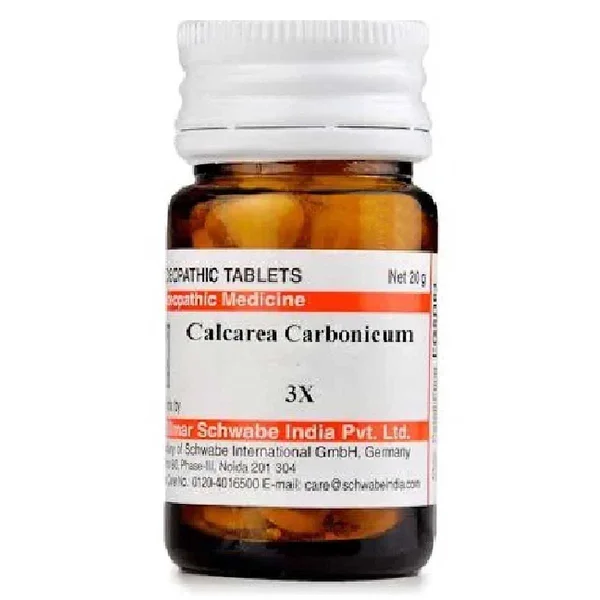 Dr.Willmar Schwabe Calcarea Carbonicum 3X Tablets, 20 gm
