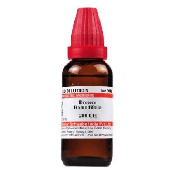 Dr.Willmar Schwabe Drosera Rotundifolia 200 CH Dilution, 30 ml