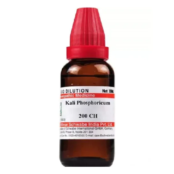 Dr.Willmar Schwabe Kali Phosphoricum 200 CH Dilution, 30 ml