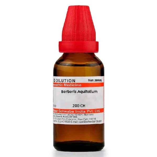 Dr.Willmar Schwabe Berberis Aquifolium 200 CH Dilution, 30 ml