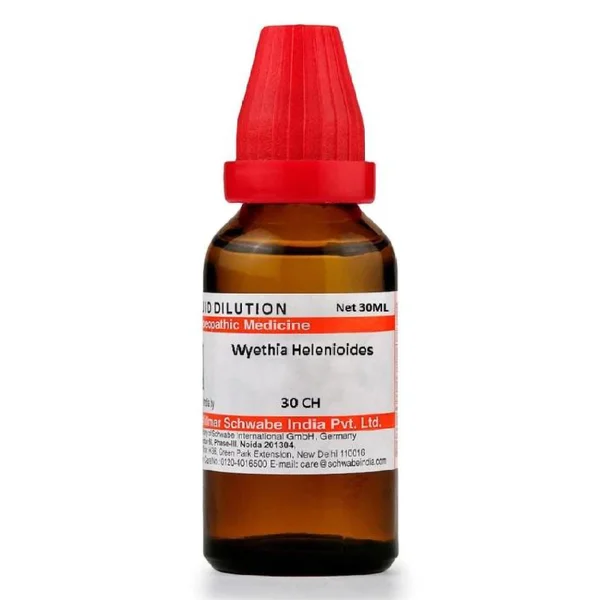 Dr.Willmar Schwabe Wyethia Helenioides 30 CH Dilution, 30 ml, Pack of 1