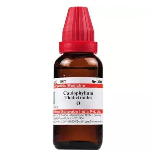 Dr.Willmar Schwabe Caulophyllum Thalictroides Q Mother Tincture, 30 ml