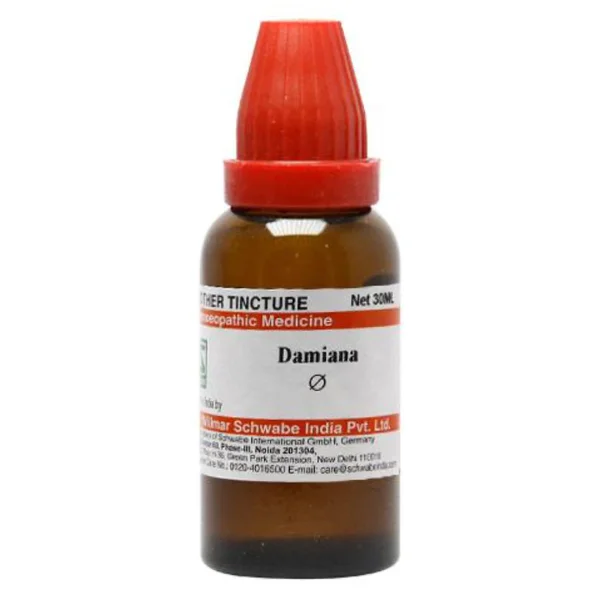 Dr.Willmar Schwabe Damiana Q Mother Tincture, 30 ml